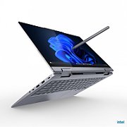Laptop Lenovo ThinkBook 14 2-in-1 G5 IAU 21SQ000HSP, 14 inch 1920 x 1200 Touchscreen, Intel Core ultra 7 255U (12 C / 14 T, 1.8 GHz - 4.8 GHz, 12 MB cache, 15 W), 32 GB DDR5, 512 GB SSD, Intel Intel Graphics, Windows 11 Pro, Tastatura US International, Gri