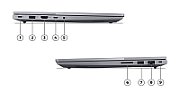 Laptop Lenovo ThinkBook 14 G9 IRL 21UY005URI, 14 inch 1920 x 1200, Intel Core 5 210H (8 C / 12 T, 2.2 GHz - 4.8 GHz, 12 MB Intel® Smart Cache cache, N/A), 16 GB DDR5, 512 GB SSD, Intel Intel Graphics, Free DOS, Tastatura English (EU), Arctic Grey