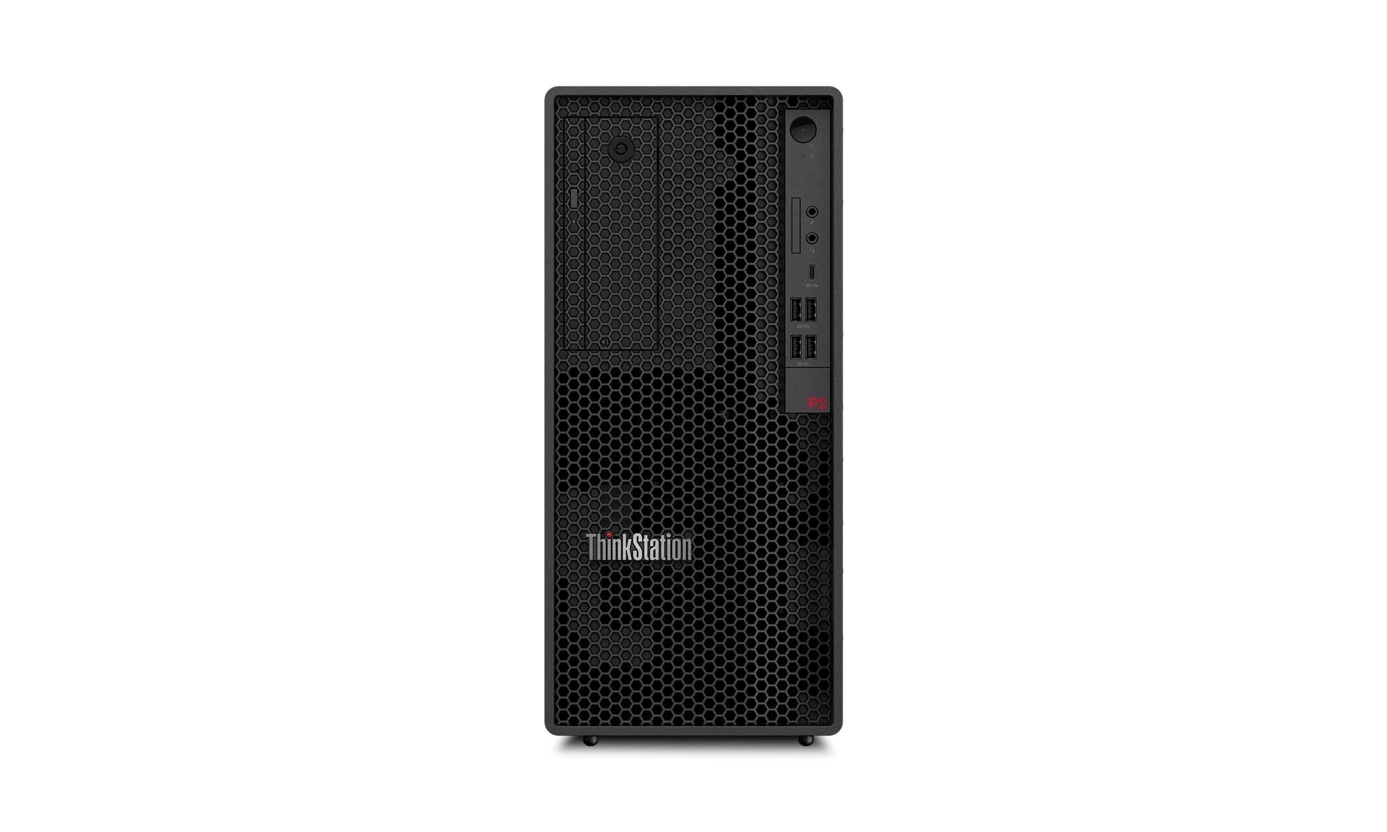 Desktop PC Lenovo ThinkStation P2 Tower Gen 2 Tower, Intel Core Ultra 9 - 285K (24 C / 24 T, 3.2 GHz - 5.7 GHz, 36 MB cache, 125 W), 32 GB DDR5, 1 TB SSD, Fara unitate optica, Intel Intel Graphics Partajata, Nespecificat, Windows 11 Pro