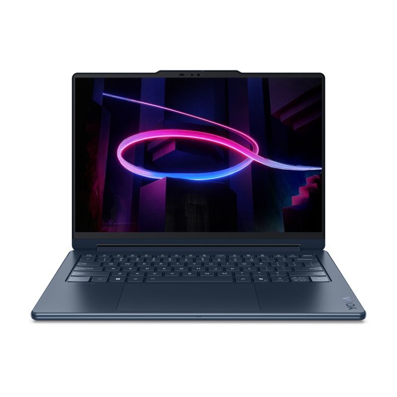 Laptop Lenovo Yoga 9 2-in-1 14IPH11 83SE0029RM, 14 inch 2880x1800 Touchscreen, Intel core ultra 7 355 (8 C / 8 T, N/A - 4.7 GHz, 12 MB Intel® Smart Cache cache, N/A), 32 GB LPDDR5x, 1 TB SSD, Intel Intel Graphics, Windows 11 Home, Tastatura Romanian / English, Cosmic Blue