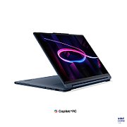 Laptop Lenovo Yoga 9 2-in-1 14IPH11 83SE0029RM, 14 inch 2880x1800 Touchscreen, Intel core ultra 7 355 (8 C / 8 T, N/A - 4.7 GHz, 12 MB Intel® Smart Cache cache, N/A), 32 GB LPDDR5x, 1 TB SSD, Intel Intel Graphics, Windows 11 Home, Tastatura Romanian / English, Cosmic Blue
