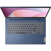 Laptop Lenovo IdeaPad Slim 3 15AMN8, 15.6 inch 1920 x 1080, AMD Ryzen 5 40 (4 C / 8 T, 2.8 GHz - 4.3 GHz, 6 MB cache, 15 W), 8 GB LPDDR5, 512 GB SSD, AMD 610M, Free DOS, Tastatura English, Albastru