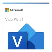 Licență Microsoft Visio Plan 1 pentru 1 utilizator - subscripție anuală