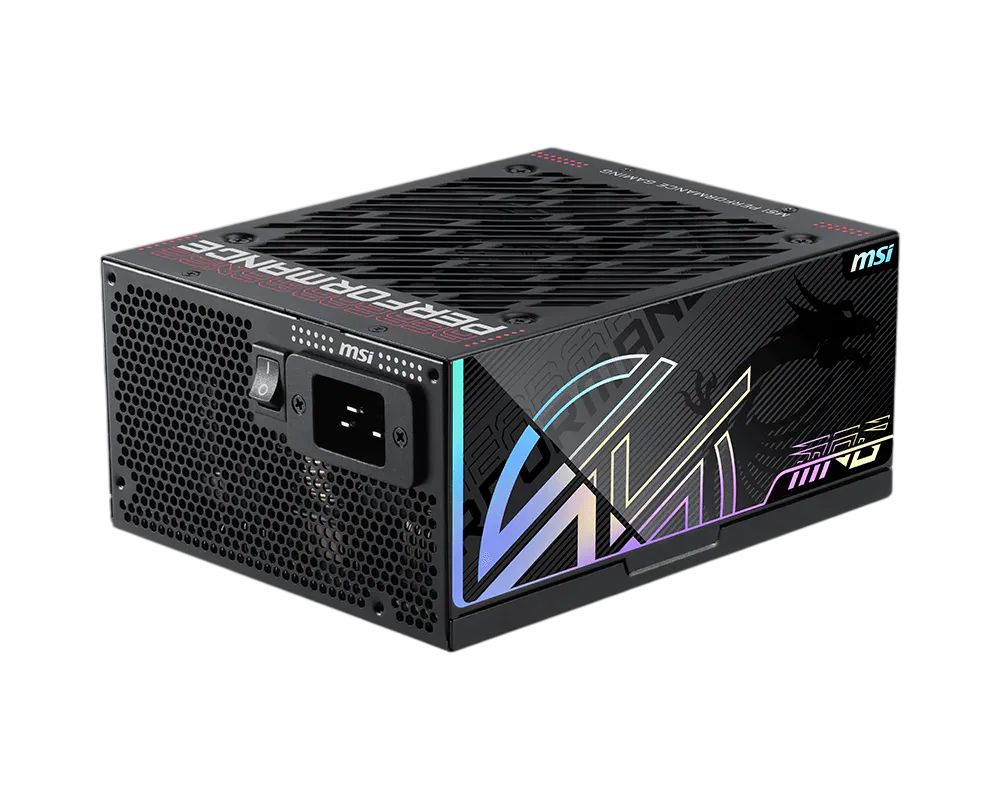 MPG Ai1600TS PCIE5, 1600W, 80+ Platinum, Full Modulara, ATX 3.1, PCIe 5.1, Negru