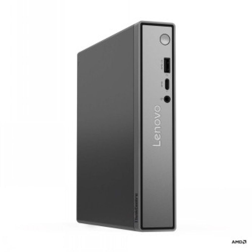 Desktop PC Lenovo ThinkCentre neo 55q Gen 6 Tiny (1L), AMD 220 (6 C / 12 T, Nespecificat - Nespecificat, Nespecificat cache, Nespecificat), 16 GB DDR5, 512 GB SSD, Fara unitate optica, AMD Radeon 740M Partajata, 65 W - adaptor extern, Windows 11 Pro