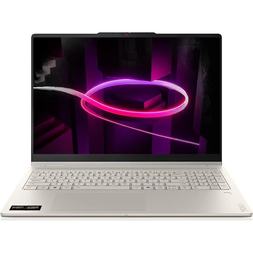 Laptop Lenovo Yoga 7 2-in-1 16AGP11 83TF001YRM, 16.0 inch 1920 x 1200, AMD 445 (6 C / 12 T, 2.0 GHz - 4.6 GHz, 14 MB cache, N/A), 24 GB LPDDR5x, 1 TB SSD, AMD AMD Radeon 840M, Free DOS, Tastatura English, Seashell