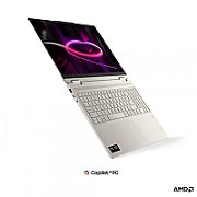 Laptop Lenovo Yoga 7 2-in-1 16AGP11 83TF001YRM, 16.0 inch 1920 x 1200, AMD 445 (6 C / 12 T, 2.0 GHz - 4.6 GHz, 14 MB cache, N/A), 24 GB LPDDR5x, 1 TB SSD, AMD AMD Radeon 840M, Free DOS, Tastatura English, Seashell