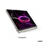 Laptop Lenovo Yoga 7 2-in-1 16AGP11 83TF001YRM, 16.0 inch 1920 x 1200, AMD 445 (6 C / 12 T, 2.0 GHz - 4.6 GHz, 14 MB cache, N/A), 24 GB LPDDR5x, 1 TB SSD, AMD AMD Radeon 840M, Free DOS, Tastatura English, Seashell