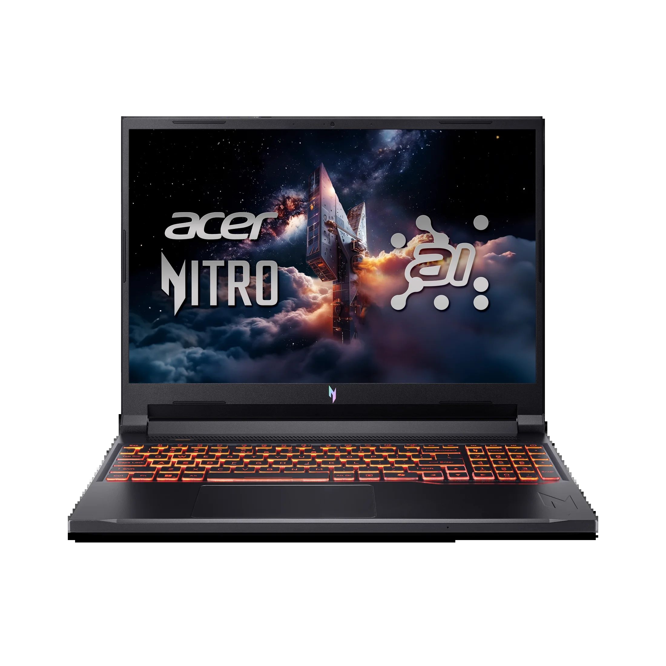 Laptop Acer Nitro V 16S AI AN16S-61-R6Q1, 16 inch 1920 x 1200, AMD Ryzen AI 7 350 (8 C / 16 T, 2.0 GHz - 5.0 GHz, 24 MB cache, 45 W), 16 GB DDR5, 1 TB SSD, Nvidia GeForce RTX 5060, Windows 11 Home, Tastatura US, Obsidian Black