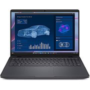 Laptop Dell Pro Max 16 MC16250, 16 inch 1920 x 1200, Intel 265H (16 C / 16 T, 2.2 GHz - 5.3 GHz, 24 MB Intel Smart Cache cache, 28 W), 16 GB DDR5, 512 GB SSD, Nvidia RTX PRO 1000 Blackwell, Windows 11 Pro, Tastatura English, Platinum Silver