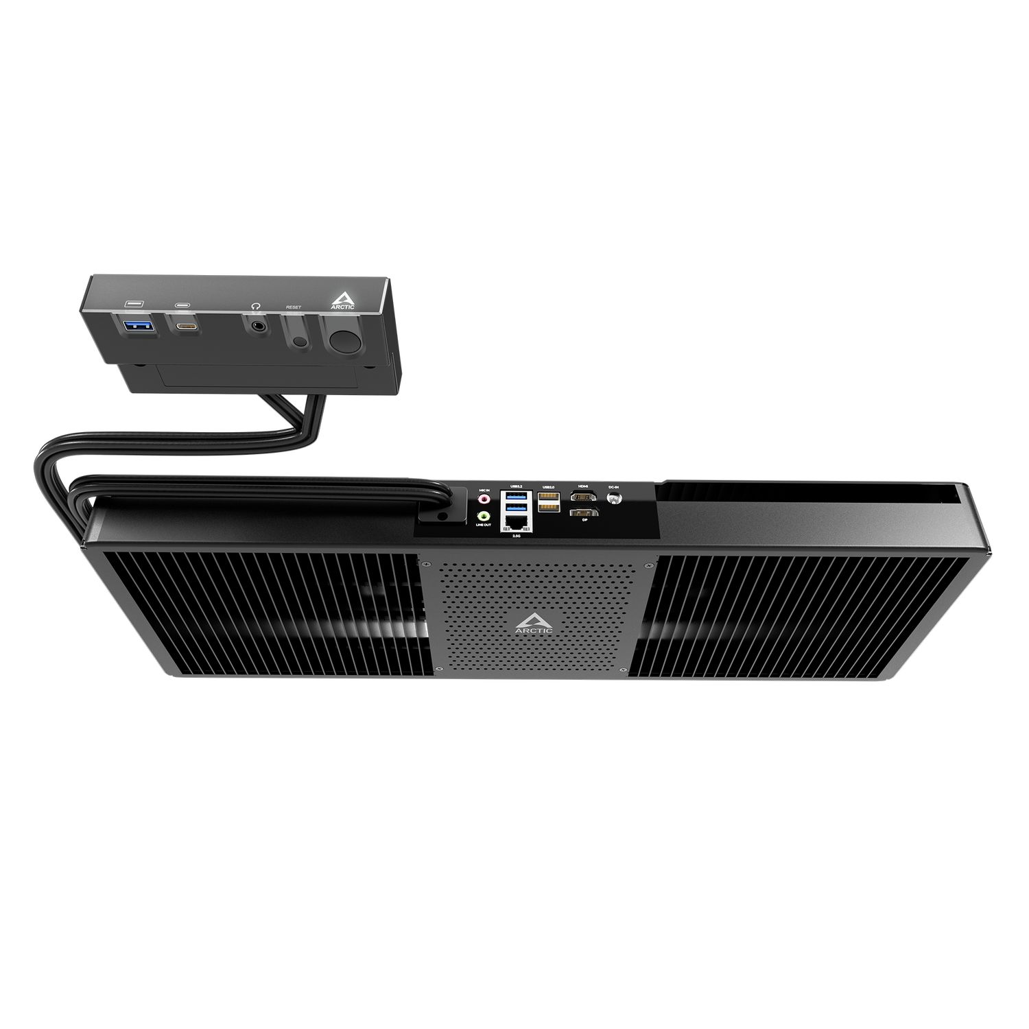 ARCTIC Under-Desk PC senza 5500GT - Mini -AMD Ryzen 5 5500GT