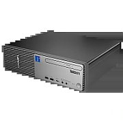 Desktop PC Lenovo ThinkCentre M70q Gen 6 Tiny (1L), Intel Core Ultra 5 - 225T (10 C / 10 T, Nespecificat - Nespecificat, 20 MB cache, 35 W), 16 GB DDR5, 512 GB Tip SSD: M.2 2280 PCIe 4.0x4 NVMe, Fara unitate optica, Intel Intel Graphics Partajata, 65 W - adaptor extern, Free DOS