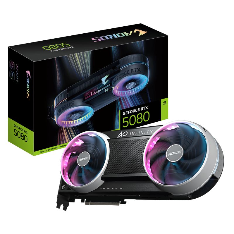 Placa video Gigabyte AORUS GEFORCE RTX 5080 INFINITY