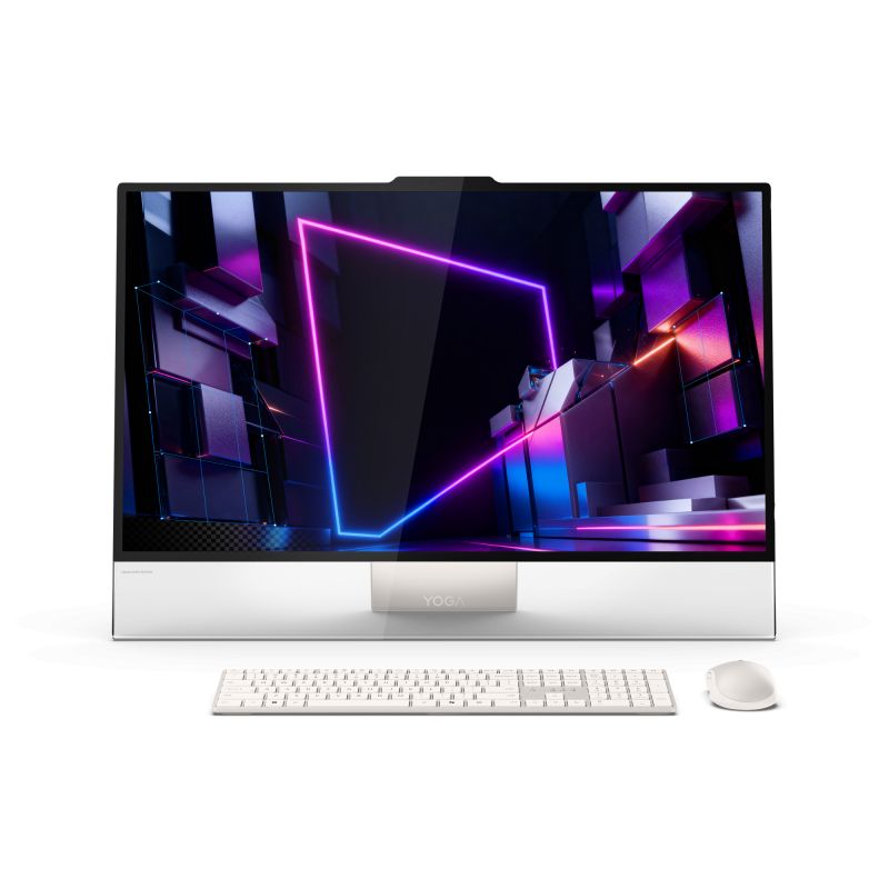 All-In-One Lenovo Yoga AIO AIO 32IPH11, 31.5 inch 3840 x 2160, Intel Core Ultra 7 358H (16 C / 16 T, N/A - 4.8 GHz, 18 MB cache, 25 W), 32 GB LPDDR5X, 1 TB SSD, Intel Arc Graphics 0 GB, Windows 11 Home, Seashell