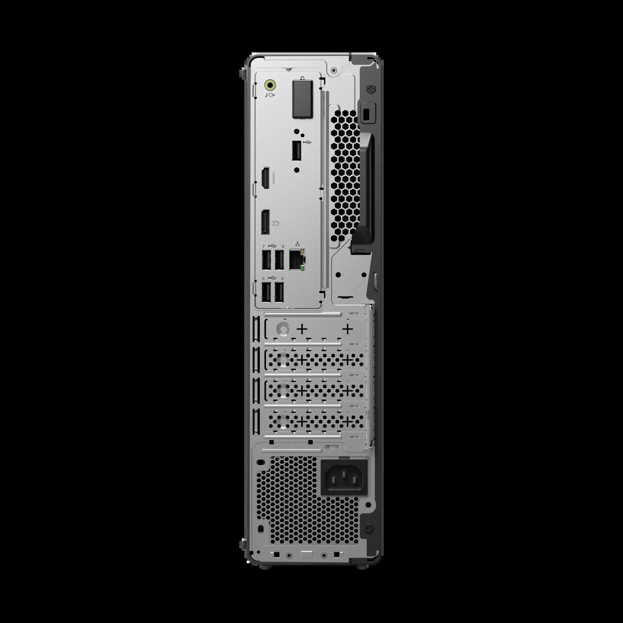 Desktop PC Lenovo ThinkCentre neo 50s G6 SFF, Intel Core Ultra 7 265 (20 C / 20 T, Nespecificat - 5.3 GHz, 30 MB Intel Smart Cache cache, 65 W), 16 GB DDR5, 512 GB SSD, Fara unitate optica, Intel Intel Graphics Partajata, 180 W, Nespecificat