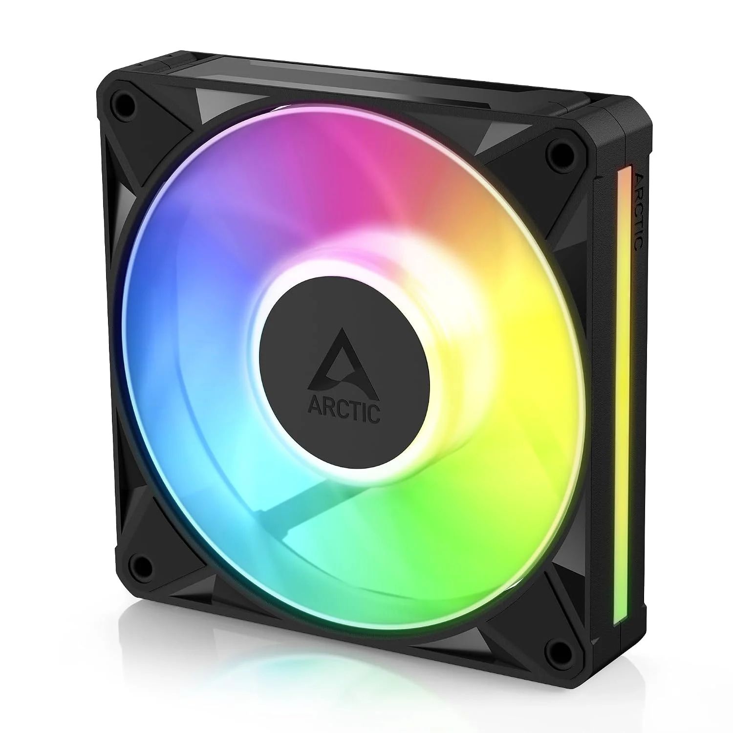 Ventilator Arctic  BioniX P14 A-RGB , 140mm, 450 - 3000 RPM, FDB, 76 cfm, 4-Pin PWM | 3-pin ARGB, negru,  ACFAN00339A  (timbru verde 0.18lei)