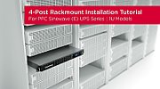UPS Cyber Power CP700EIPFCRM1U, 700 VA, 420 W, cu management, line-interactive, AVR, 6x C13, 1x C14, 2x RJ45, 1x USB, 6V/8Ah Lead-acid, 1 – 10 min., LCD, Rack 1U, Negru