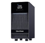 UPS Cyber Power OLS3KECR, 3000 VA, 2700 W, cu management, on-line, AVR, 4x Schuko, 2x C13, 1x USB, 12V/9Ah Lead-Acid, 11 - 20 min., Tower, Negru