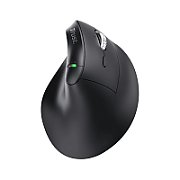 Mouse wireless ergonomic Trust Vyran, rezolutie 4800 DPI, material ABS, negru