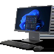 All-In-One Lenovo ThinkCentre neo 50a 24 F0HM00KERI, 23.8 inch 1920 x 1080 pixeli, Intel Core ultra 7 256V (8 C / 8 T, N/A - 4.8 GHz, 12 MB cache, N/A), 16 GB LPDDR5X, 512 GB SSD, Intel Arc Graphics 140V 0 GB, Free DOS, Luna Grey