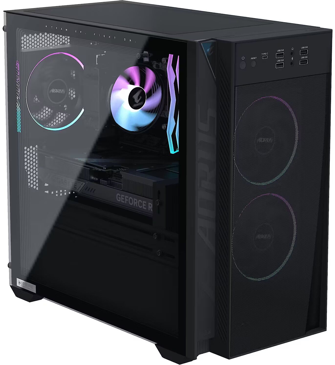 AORUS PRIME 3 AP351, AMD Ryzen 7 9700X, 16GB DDR5, SSD 1TB, GeForce RTX 5060 8GB, Windows 11 Home