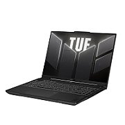 Laptop ASUS TUF Gaming F16 FX607VJR-TU295, 16 inch FHD+, Intel Core 5 210H (8 C / 12 T, 2.0 GHz - 4.7 GHz, 12 MB cache, 45 W), 16 GB DDR5, 512 GB SSD, Nvidia GeForce RTX 3050, Fara sistem de operare, Tastatura English, Mecha Gray