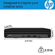 Komputer PC HP Elite 800 G9 Mini i5-14500/16GB/SSD512GB/UHD770/11PR 3Y