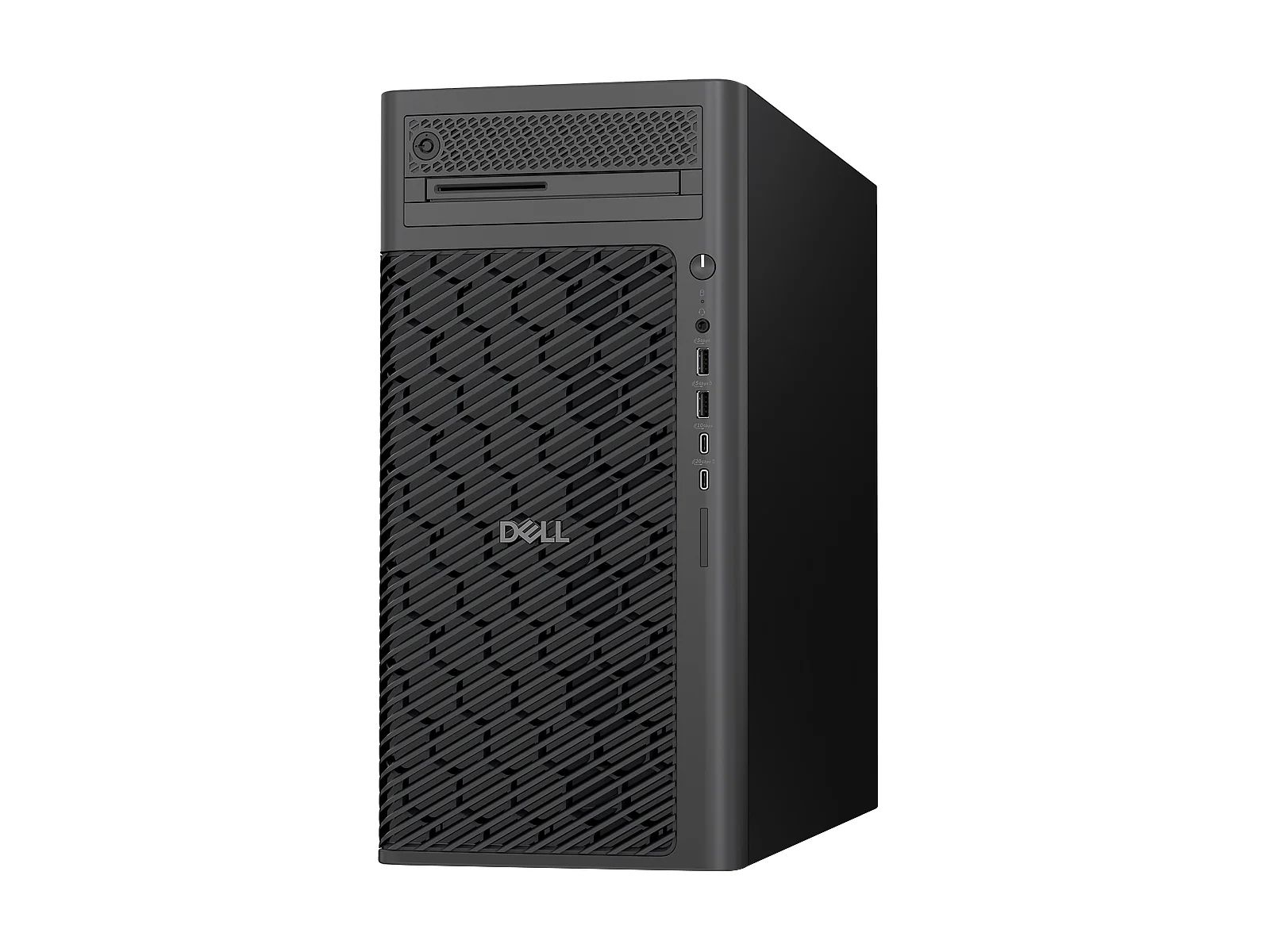 Desktop PC Dell Pro Max Tower T2 Tower, Intel Core Ultra 7 - 265 (20 C / 20 T, 2.10 GHz - 5.3 GHz, 33 MB cache, 65 W), 32 GB DDR5, 1 TB SSD, Fara unitate optica, Intel Intel Graphics Partajata, 500 W, Windows 11 Pro