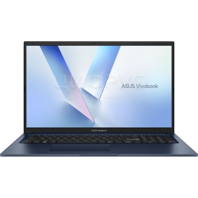 Laptop ASUS Vivobook 17 X1704MA-AU035, 17.3 inch 1920 x 1080, Intel Core 7 150U (10 C / 12 T, 1.8 GHz - 5.4 GHz, 12 MB Intel Smart Cache cache, 15 W), 16 GB DDR4, 512 GB SSD, Intel Intel Graphics, Fara sistem de operare, Tastatura International, Quiet Blue