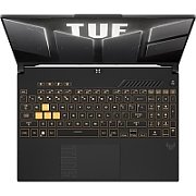 Laptop ASUS TUF Gaming FX610JH-TU026N, 16 inch FHD+, Intel Core i5 14450HX (10 C / 16 T, 2.4 GHz - 4.8 GHz, 20 MB cache, 55 W), 16 GB DDR5, 512 GB SSD, nVidia GeForce RTX 5050, Fara sistem de operare, Tastatura English US, Off Black