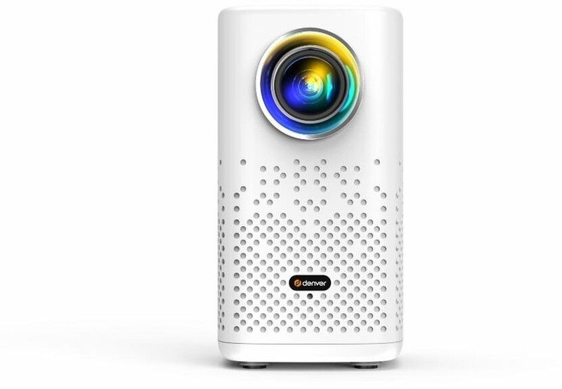 Videoproiector Denver PR-4700, 1920x1080, 16:9, 3000 lm, LED, 30000 h, Fara Wi-Fi incorporat, Alb