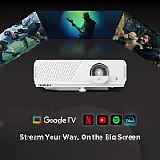 Videoproiector ViewSonic LX720-4K, 3840 x 2160 pixeli, 16:9, 3500 lm, laser, 20000 h, Wi-Fi, Alb
