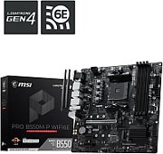 PRO B550M-P WIFI6E, AM4, DDR5, BT, mATX, Negru