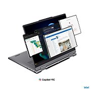 Laptop Lenovo ThinkBook 14 2in1 G6 IPL 21R30022GE, 14.0 inch 1920 x 1200 Touchscreen, Intel Core Ultra 7 355 (12 C / 14 T, 1.4 GHz - 4.8 GHz, 18 MB Intel Smart Cache cache, 28 W), 32 GB LPDDR5X, 512 GB SSD, Intel Intel Arc Graphics, Windows 11 Pro, Tastatura English, Luna Grey