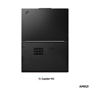 Laptop Lenovo ThinkPad T16 Gen 5 21WX0021GE, 16.0 inch 1920 x 1200, AMD Ryzen AI 7 350 (8 C / 16 T, 2.0 GHz - 5.0 GHz, 24 MB cache, 28 W), 16 GB LPDDR5X, 512 GB SSD, AMD AMD Radeon 880M, Windows 11 Pro, Tastatura English, Storm Grey