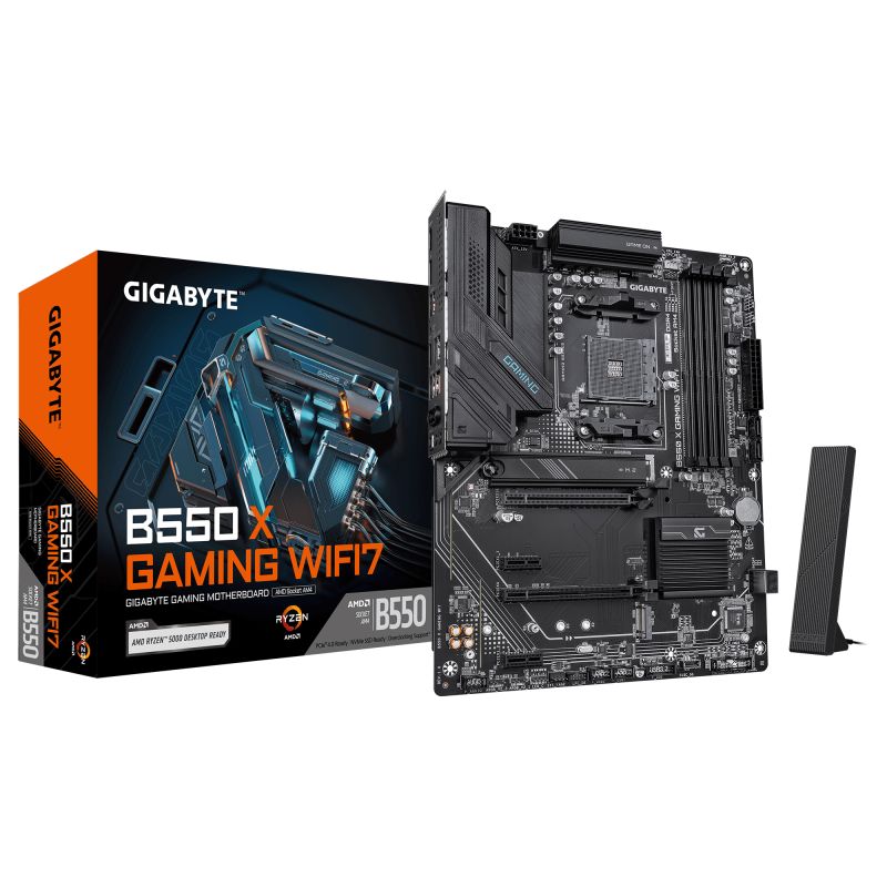 Gigabyte B550 X Gaming WiFi7 (B550,AM4,ATX,DDR4)