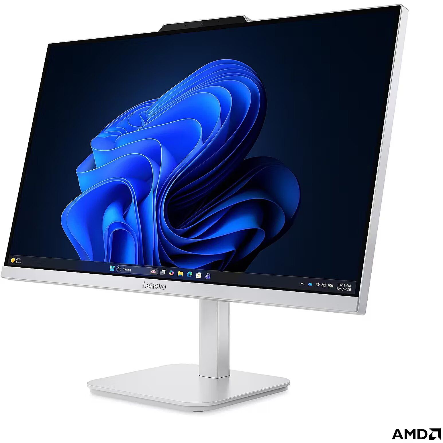 All-In-One Lenovo IdeaCentre AIO 3 F0JS003VNY, 23.8 inch 1920 x 1080 pixeli, AMD Ryzen 5 7530U (6 C / 12 T, 2.0 GHz - 4.5 GHz, 16 MB cache, 15 W), 8 GB LPDDR5, 256 GB SSD, AMD Radeon 610M 0 GB, Windows 11 Home, Cloud Grey