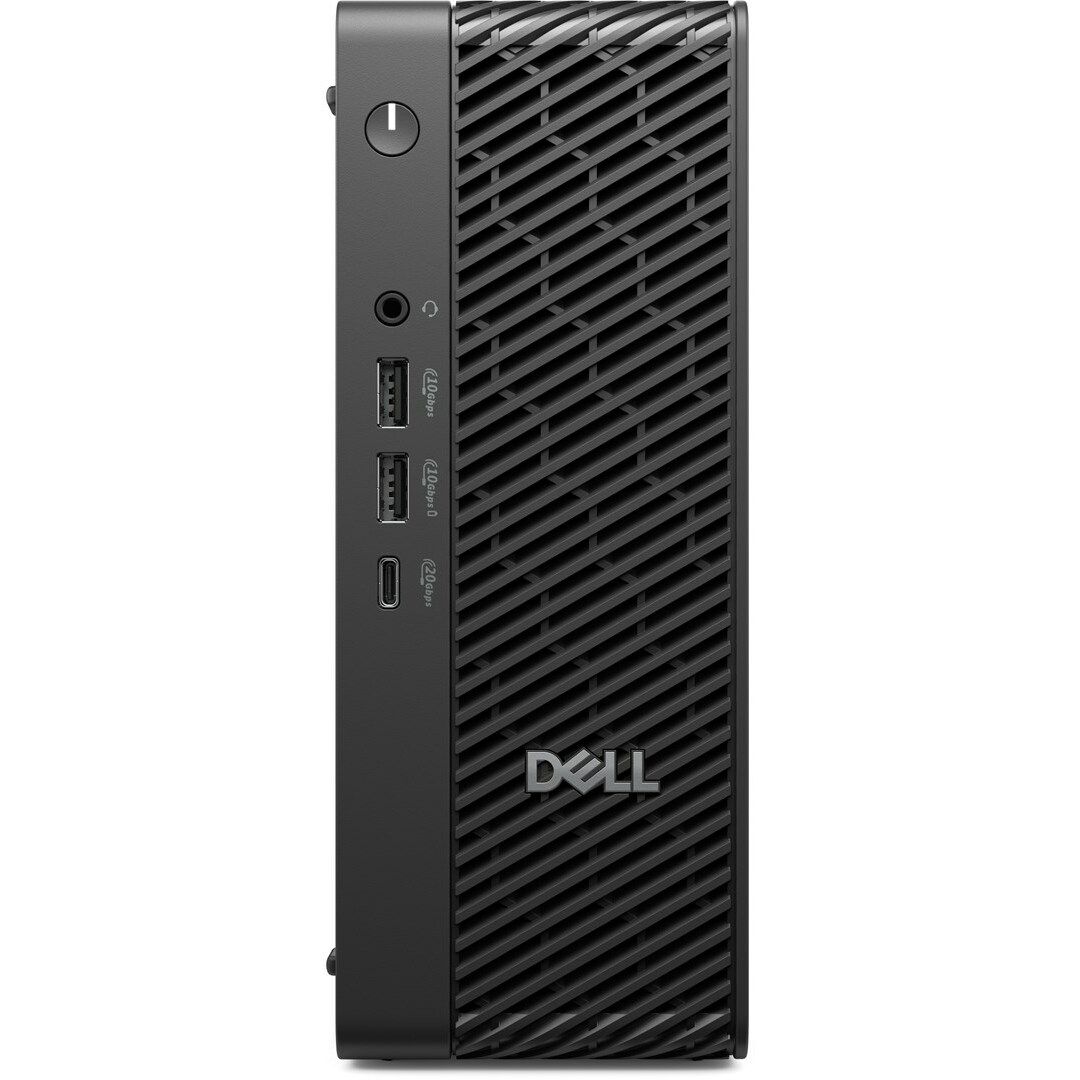 Desktop PC Dell Pro Max Micro Micro Form Factor, Intel Core Ultra 7 - 265 (20 C / 20 T, 2.10 GHz - 5.3 GHz, 30 MB cache, 65 W), 32 GB DDR5, 1 TB SSD, Fara unitate optica, Nvidia RTX A1000 Nespecificat, Adaptor extern, Windows 11 Pro