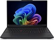 Laptop Lenovo ThinkPad T16 Gen 5 21WT000PRI, 16 inch 1920 x 1200, Intel core ultra 5 325 (8 C / 8 T, N/A - 4.5 GHz, 12 MB Intel® Smart Cache cache, N/A), 32 GB LPDDR5X, 512 GB SSD, Intel Intel Graphics, Windows 11 Pro, Tastatura English (EU), Black