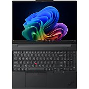 Laptop Lenovo ThinkPad T16 Gen 5 21WT000PRI, 16 inch 1920 x 1200, Intel core ultra 5 325 (8 C / 8 T, N/A - 4.5 GHz, 12 MB Intel® Smart Cache cache, N/A), 32 GB LPDDR5X, 512 GB SSD, Intel Intel Graphics, Windows 11 Pro, Tastatura English (EU), Black