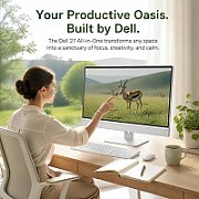 All-In-One DELL 27 DEC2726U5161W11P, 27 inch 1920 x 1080 Touchscreen, Intel Core Ultra 5 325 (8 C / 8 T, N/A - 4.5 GHz, 12 MB cache, 25 W), 16 GB DDR5, 1 TB SSD, Intel Intel Graphics 0 GB, Windows 11 Pro, Argintiu
