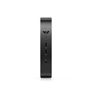 Desktop PC HP Elite t655 Thin Client SFF Small Form Factor, AMD Ryzen R2314 (4 C / 4 T, 2.1 GHz - 3.5 GHz, 2 MB cache, Nespecificat), 8 GB DDR4, 64 GB (eMMC) eMMC, Fara unitate optica integrata, AMD AMD Radeon Partajata, Adaptor extern 45 W, Windows 10 IOT Enterprise