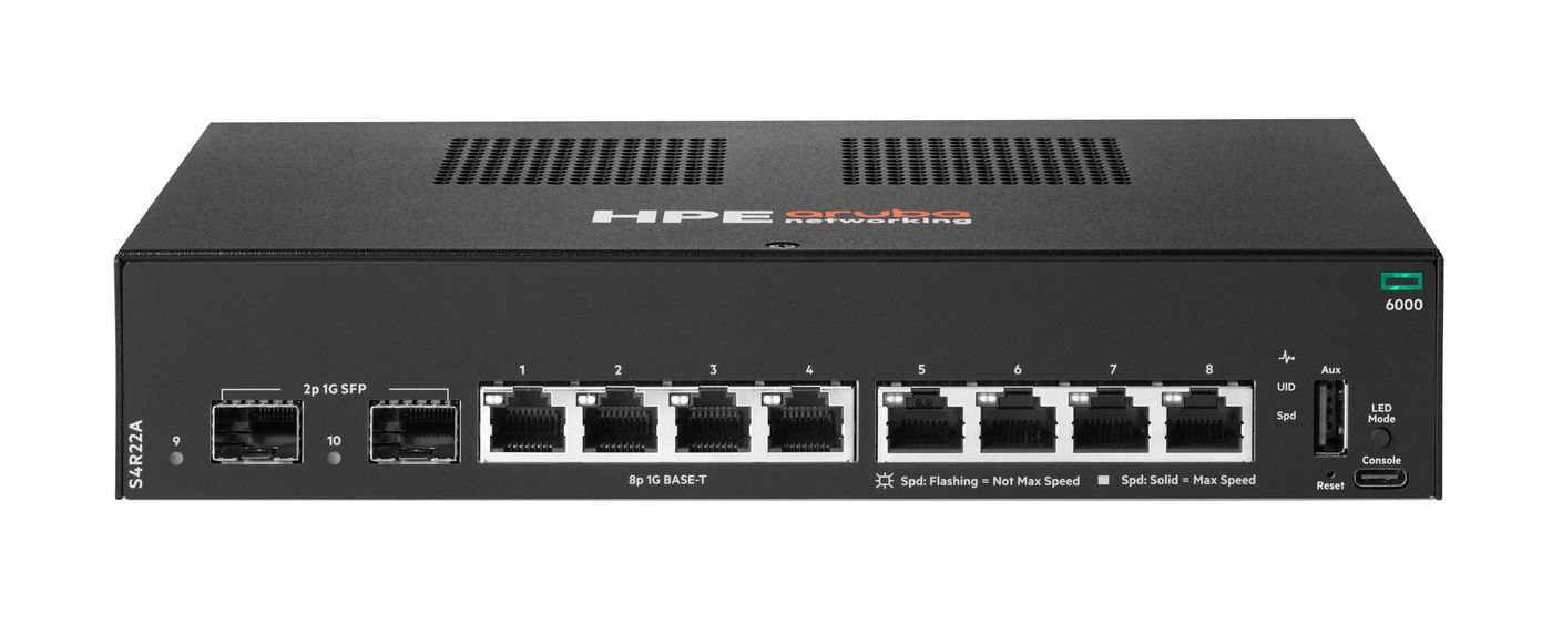 Switch HPE R8N87B, 24 porturi 10/100/1000 Mbps