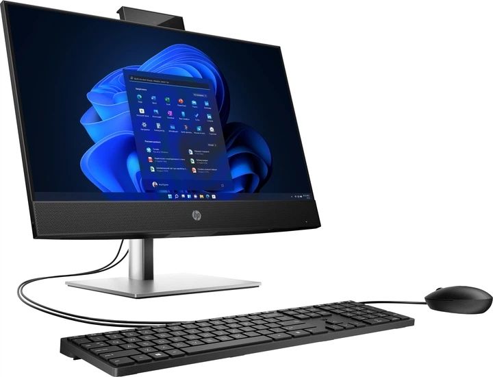 All-In-One HP ProOne 440 G9 440 G9 AIO, 23.8 inch 1920 x 1080, Intel Core i5 14500T (14 C / 20 T, 1.7 GHz - 4.8 GHz, 24 MB cache, 35 W), 16 GB DDR5, 512 GB SSD, Intel UHD Graphics 770 0 GB, Windows 11 Pro, Negru-Argintiu