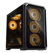Desktop Gaming ASUS TM700TZ cu procesor AMD AMD Ryzen 7 8700F pana la 5.0 GHz, 32 GB DDR5, 1TB SSD, RTX 5060 Ti, Fara OS, Gri, 3 ani Garantie