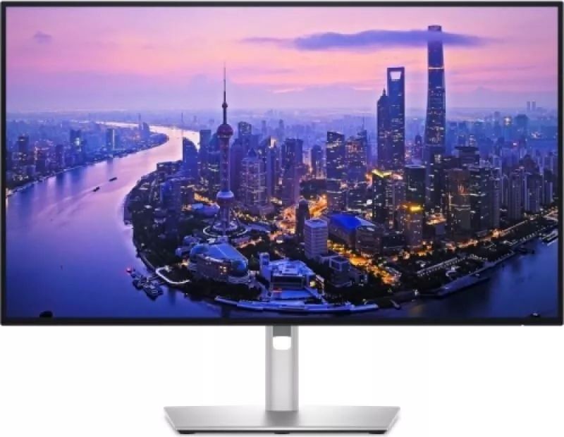 Monitor 27 inch LED Dell DELL-U2725QE 3840 x 2160 pixeli, 120 Hz, 5 ms, Silver