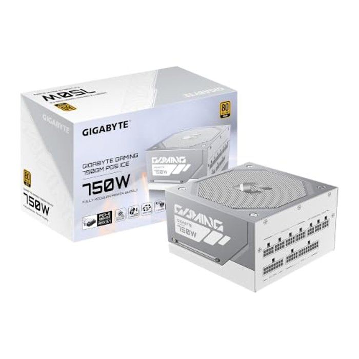 GP-GME750GM PG5 ICE, 750W, ATX, Full Modular, Alb