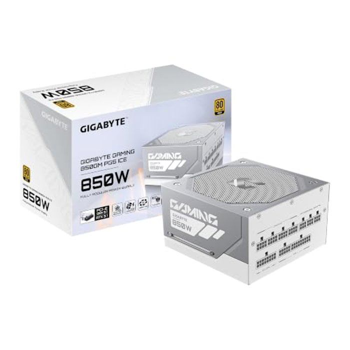 GP-GME850GM PG5 ICE, 850W, ATX, Full Modular, Alb