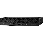 Desktop PC HP EliteDesk 8 Mini G1i Mini PC, Intel Core Ultra 7 356H (16 C / 22 T, Nespecificat - Nespecificat, 24 MB Intel Smart Cache cache, 45 W), 16 GB DDR5, 512 GB SSD, Fara unitate optica, Intel Intel Graphics Partajata, 90 W - adaptor extern, Windows 11 Pro