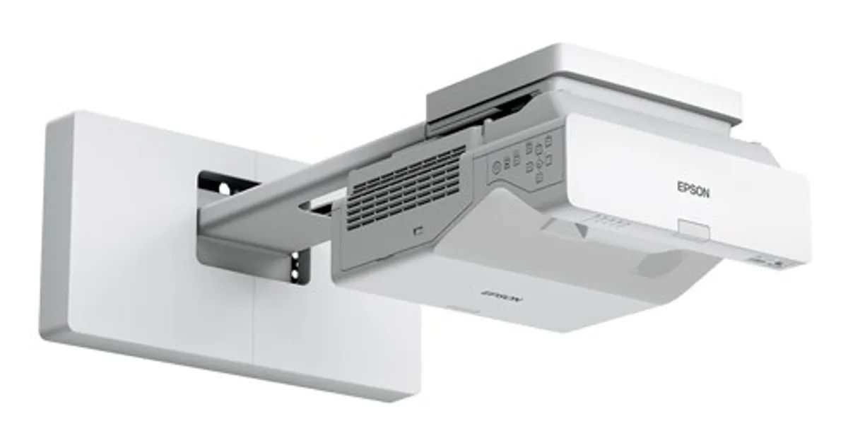 Videoproiector Epson EB-760w, 1280 x 800, 16:10, 4100 lm, laser, 20000 h, Wi-Fi, Alb